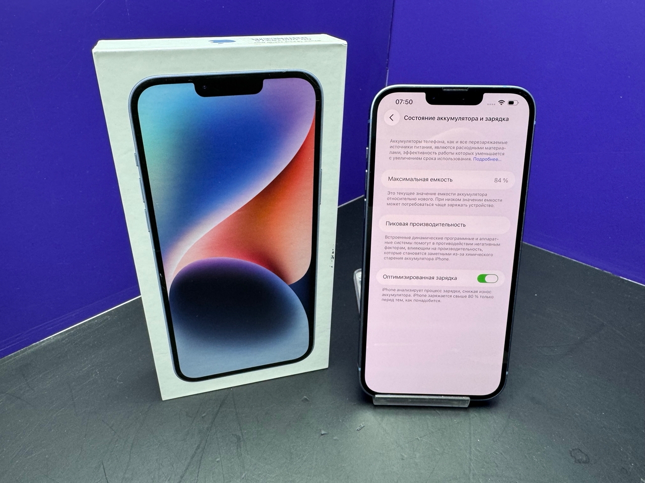 iPhone 14 Plus 128Gb Blue АКБ:84% imei356644015346567