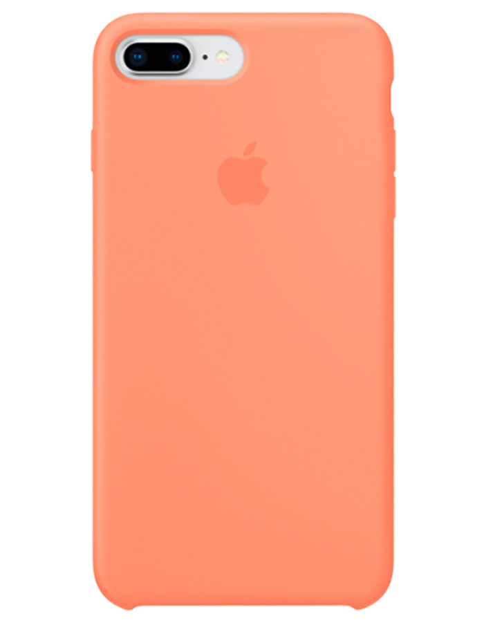 Чехол iPhone 7 Plus Silicone Case оранжевый