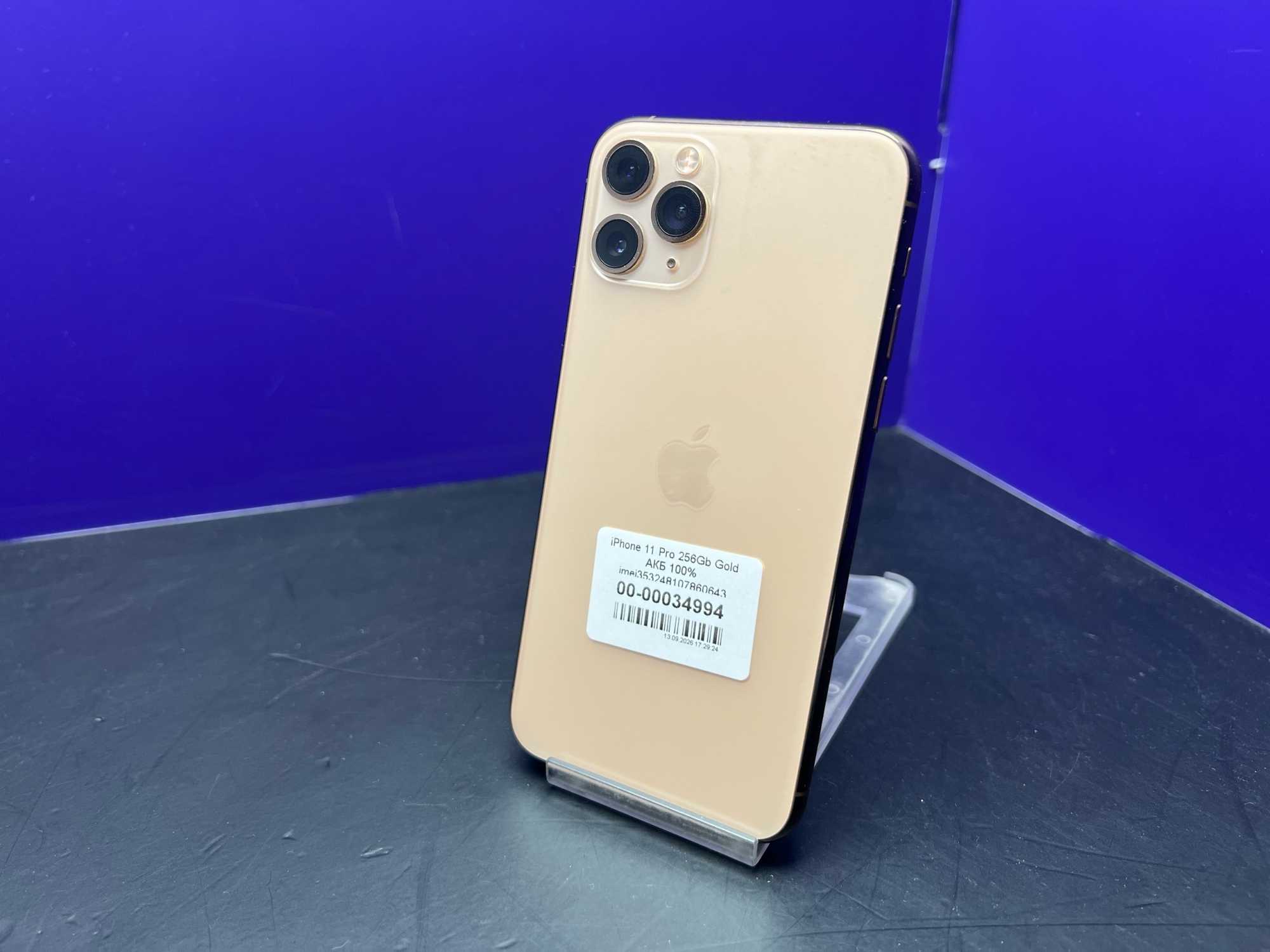 iPhone 11 Pro 256Gb Gold АКБ 100% imei353248107860643