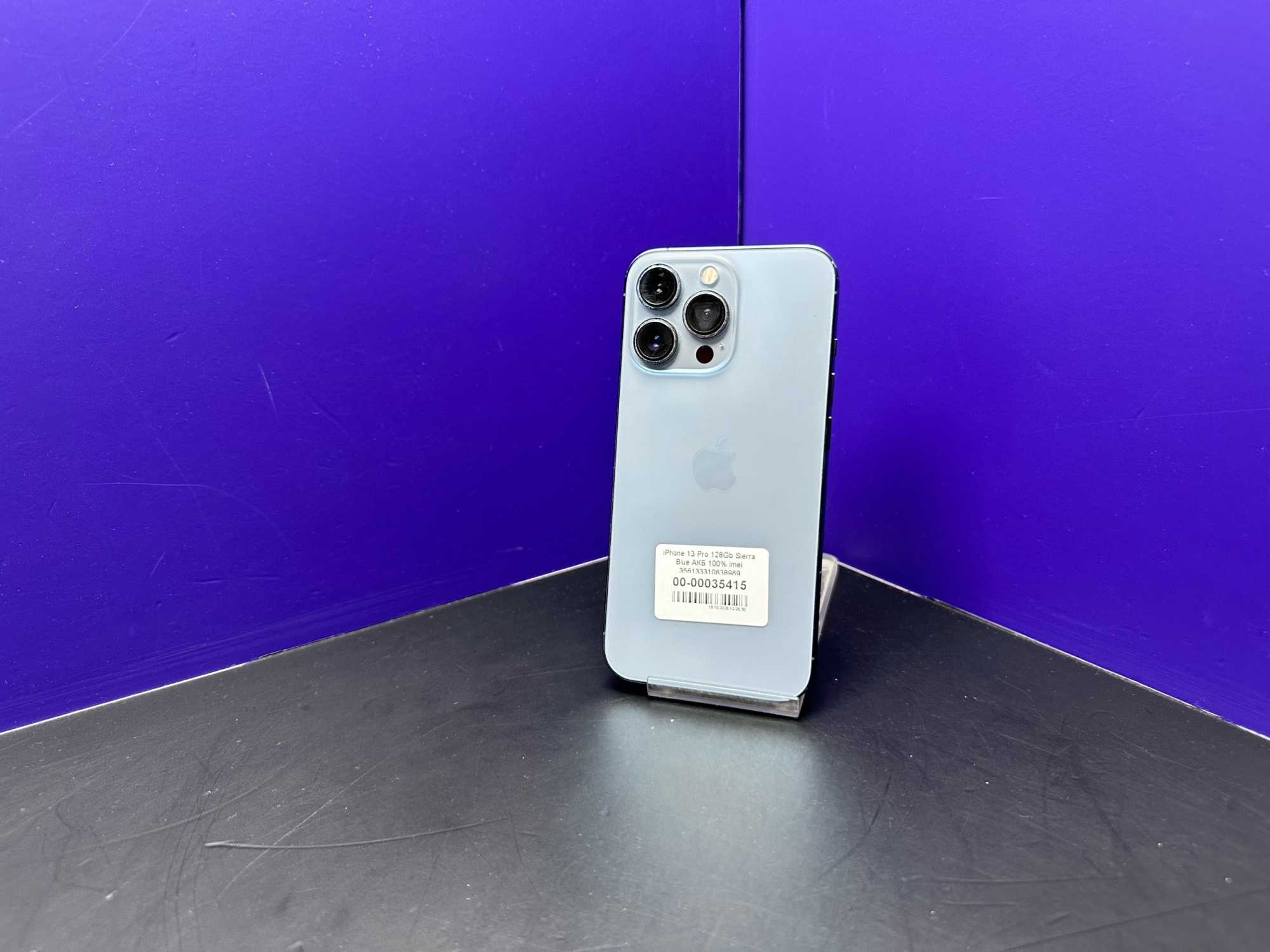 iPhone 13 Pro 128Gb Sierra Blue АКБ 100% imei 356133310638969