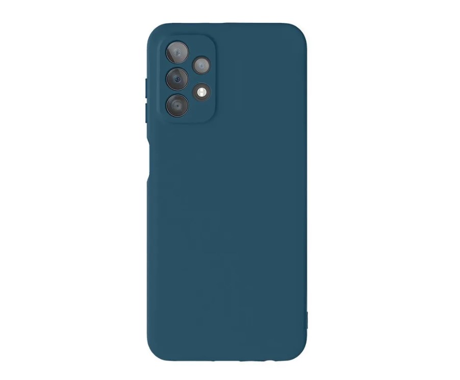 Чехол Samsung A13 Silicone Case синий