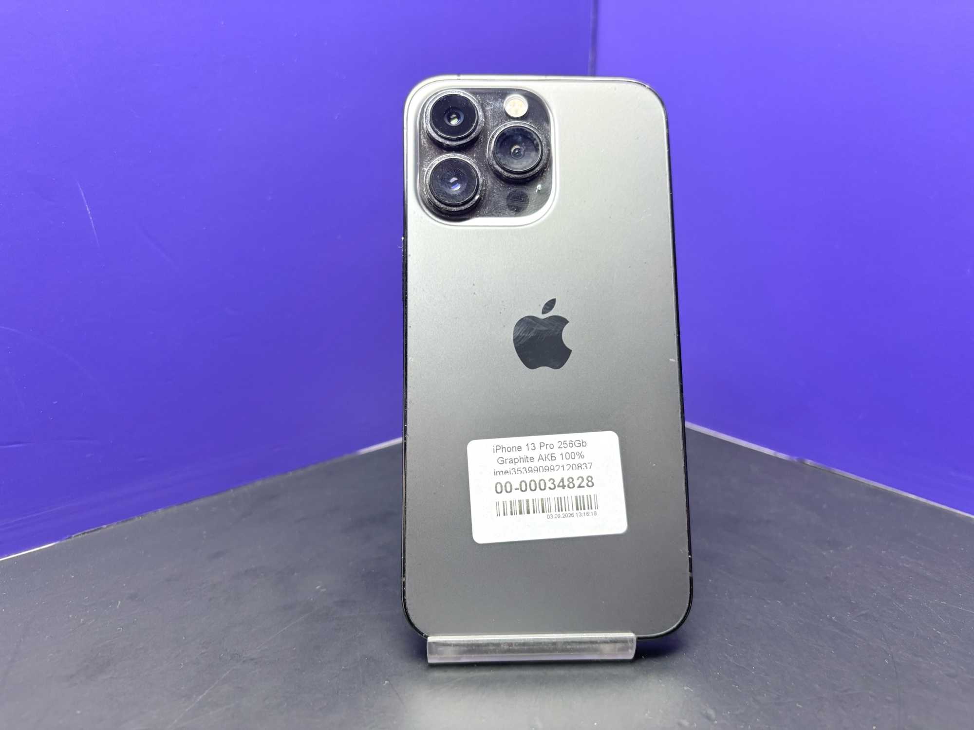 iPhone 13 Pro 256Gb Graphite АКБ 100% imei353990992120837