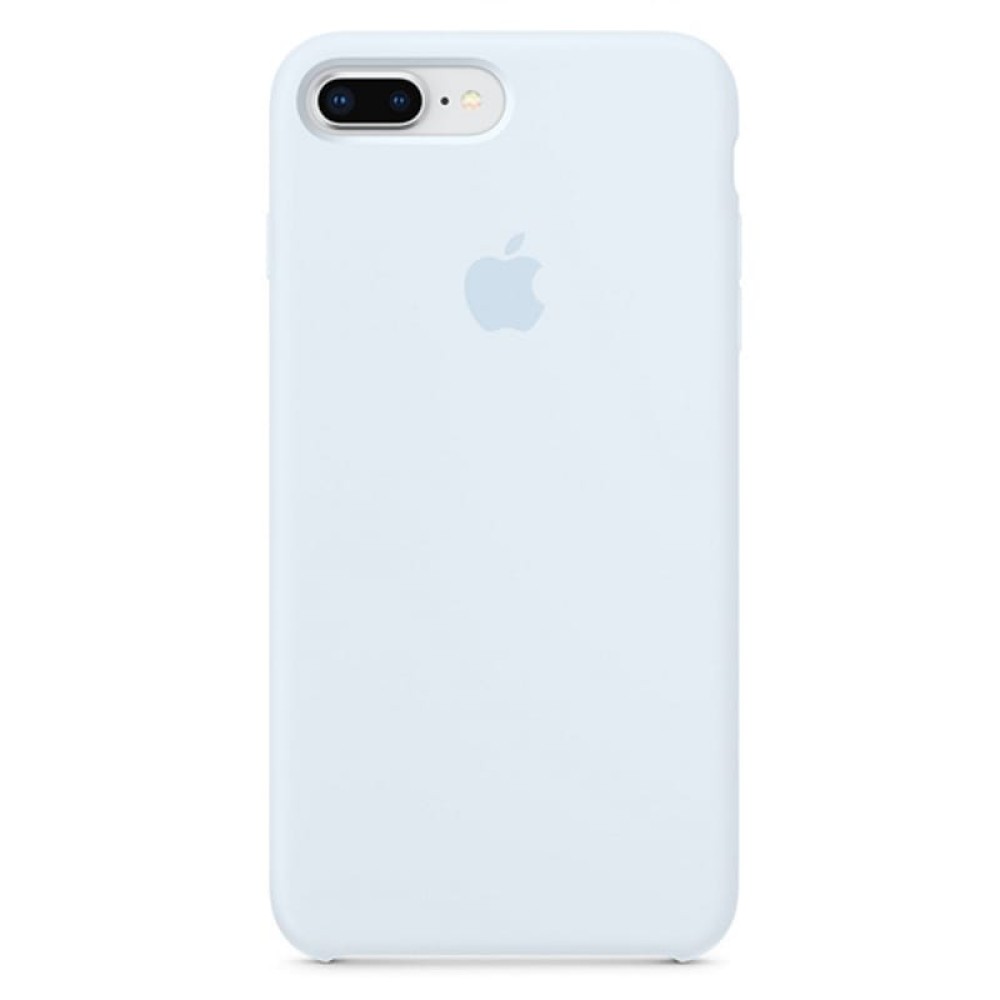 Чехол iPhone 7 Plus Silicone Case нежно голубой