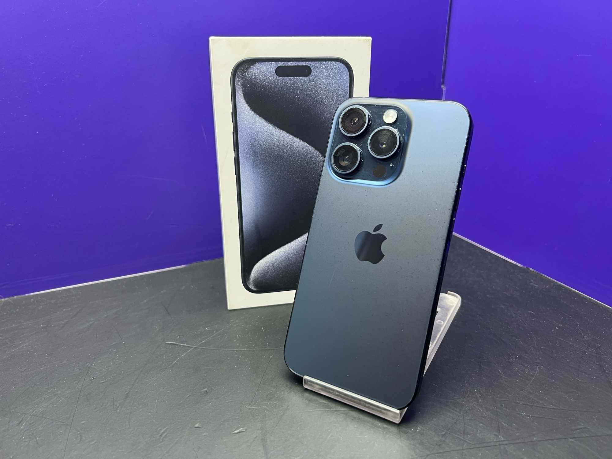 iPhone 15 Pro 128Gb Blue АКБ 88% imei357597636377724