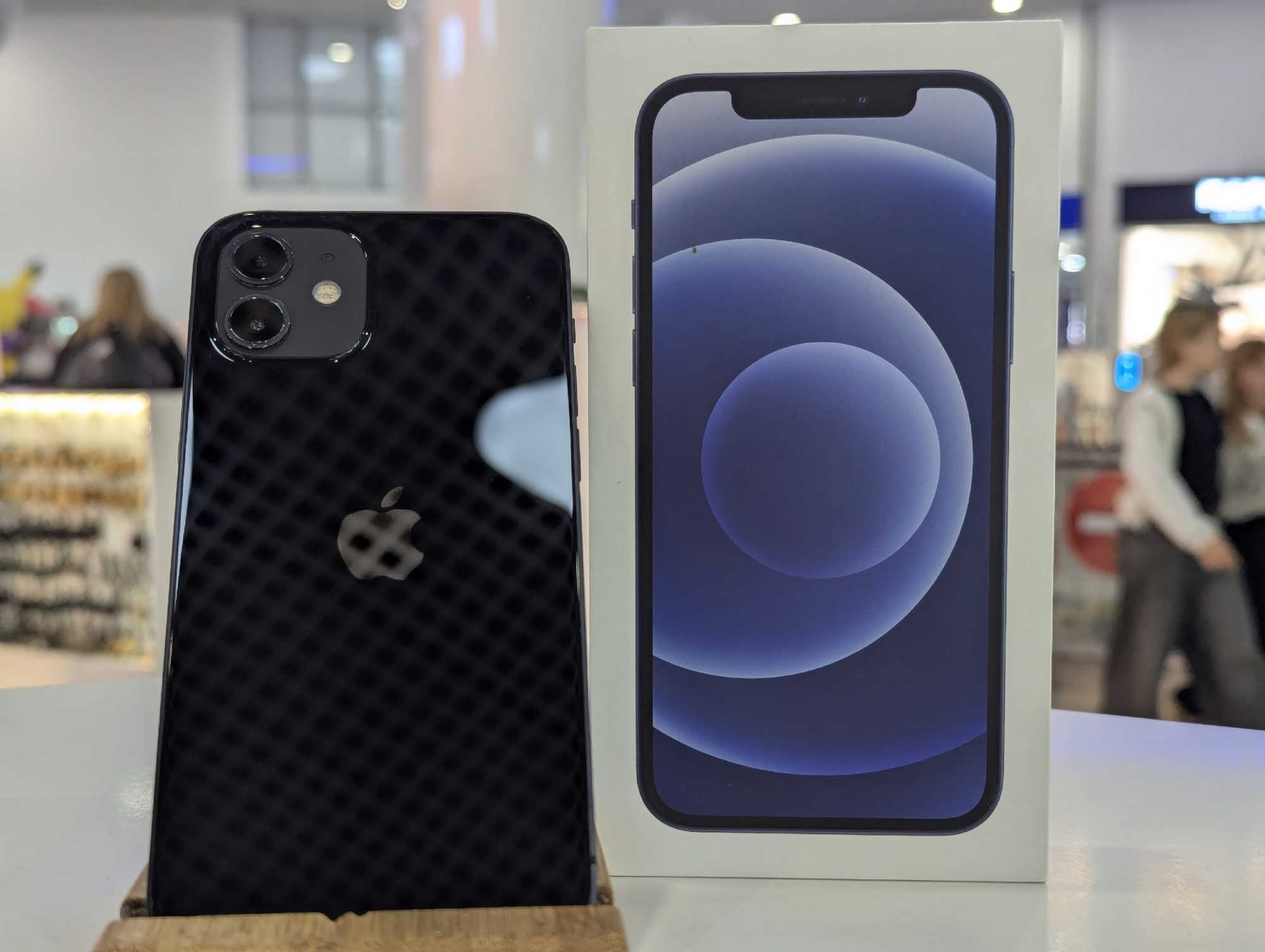 iPhone 12 64Gb Black АКБ88% imei351156783724763