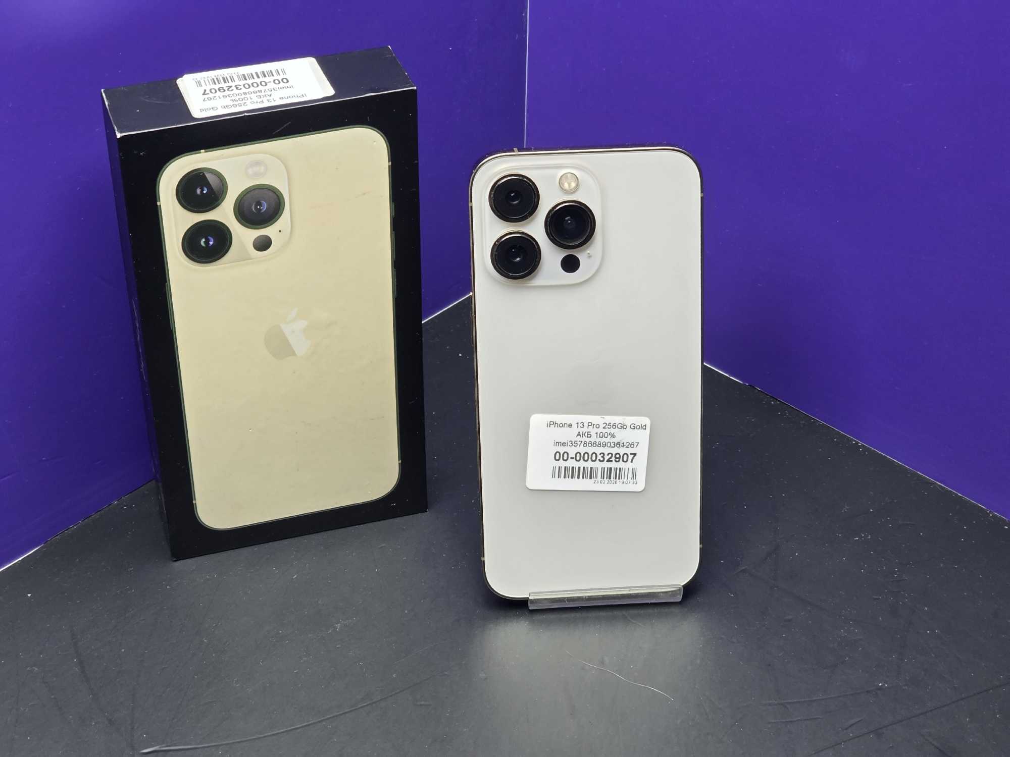 iPhone 13 Pro 256Gb Gold АКБ 100% imei357866890361267