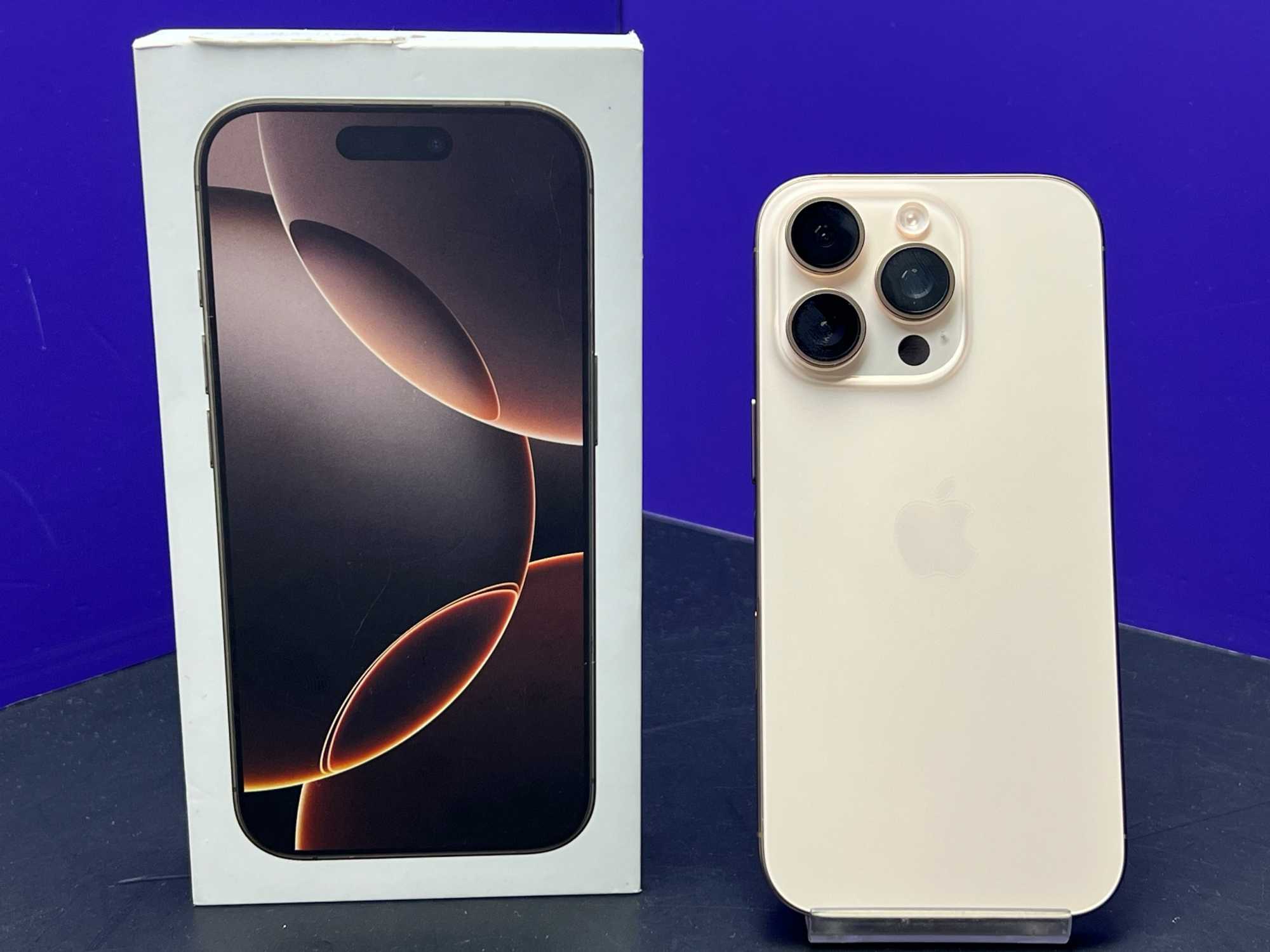 iPhone 16 Pro 128Gb Desert Titanium АКБ 92% imei358309638911209