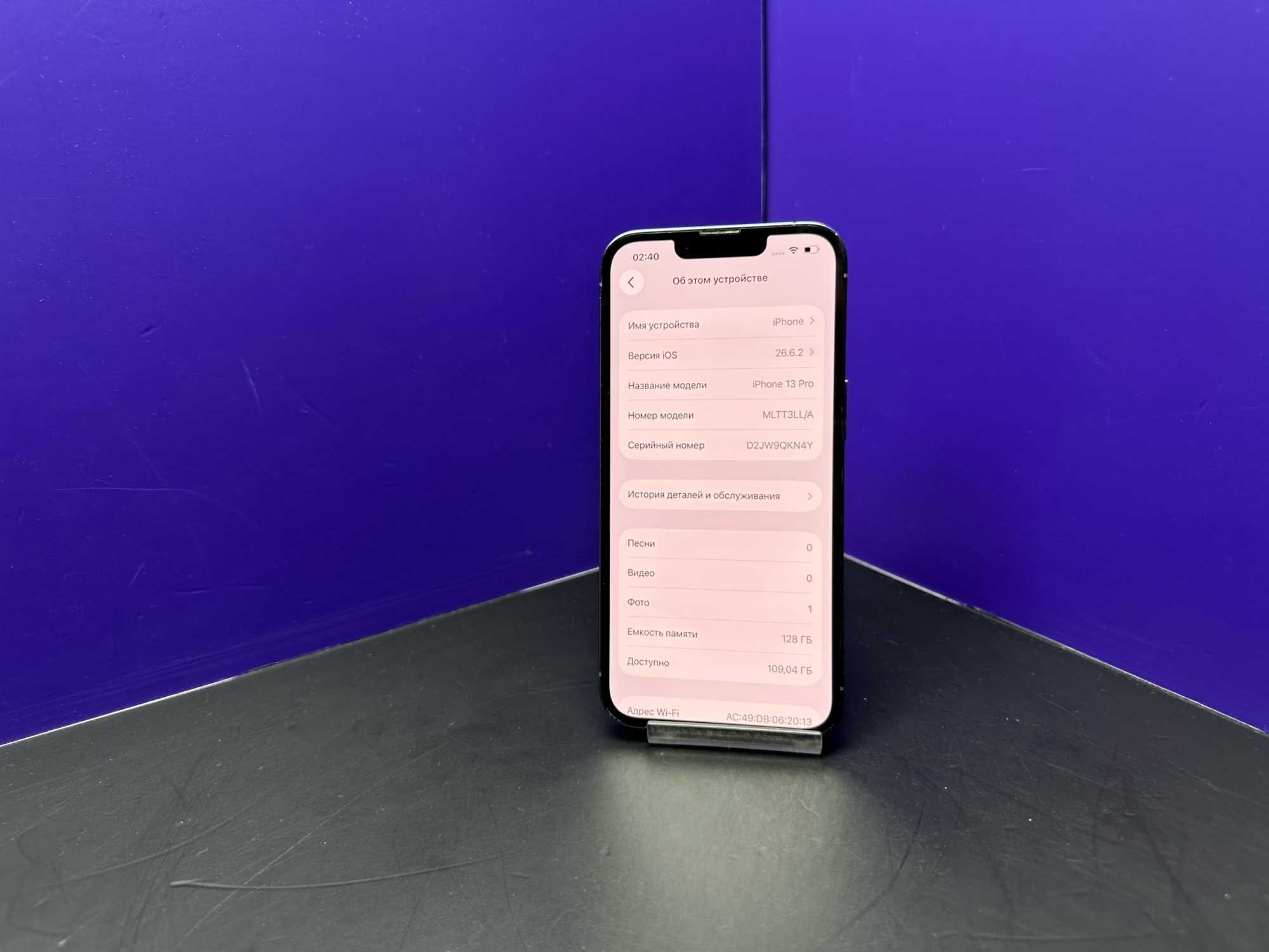 iPhone 13 Pro 128Gb Sierra Blue АКБ 100% imei 356133310638969