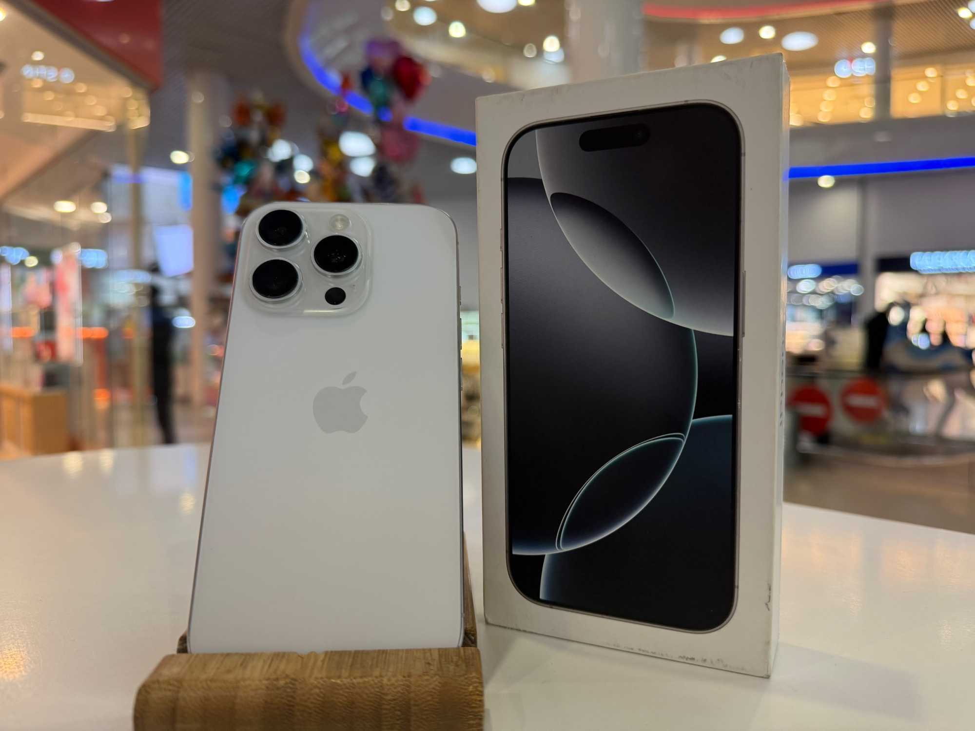 iPhone 16 Pro 128Gb White АКБ 92% imei352113447380754