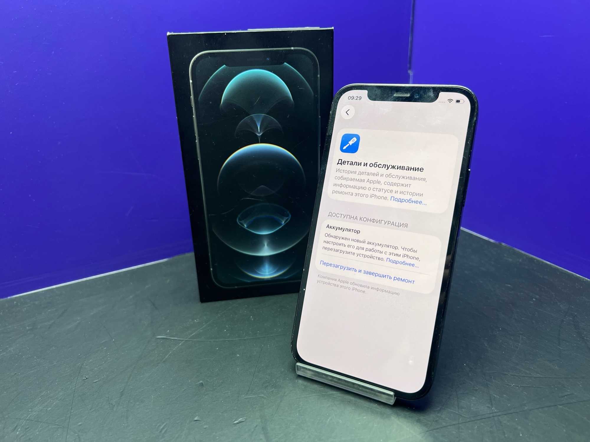 iPhone 12 Pro 128Gb Blue АКБ 100% imei357171853556023