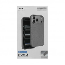 Чехол iPhone 17 Pro KEEPHONE LYCUCCI серый