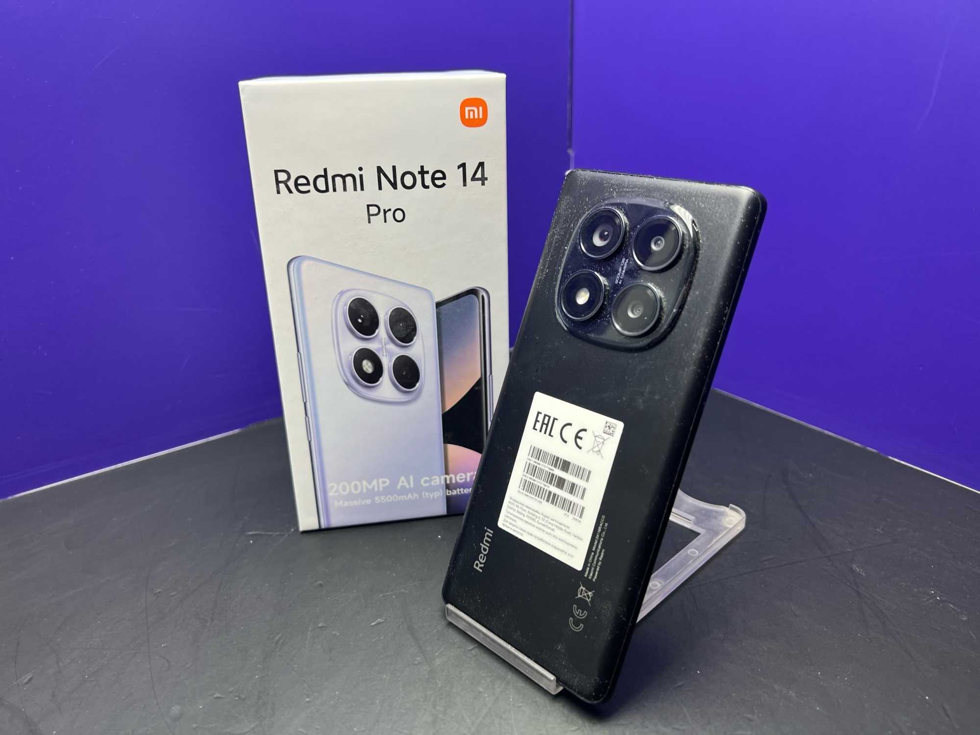 Xiaomi Redmi Note 14 Pro 12/256Gb Black imei865991070778968