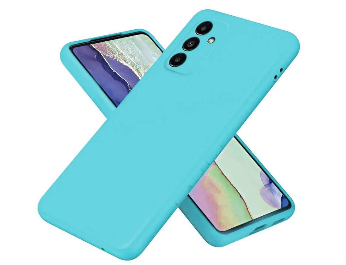 Чехол Samsung A05s Silicone Case мята