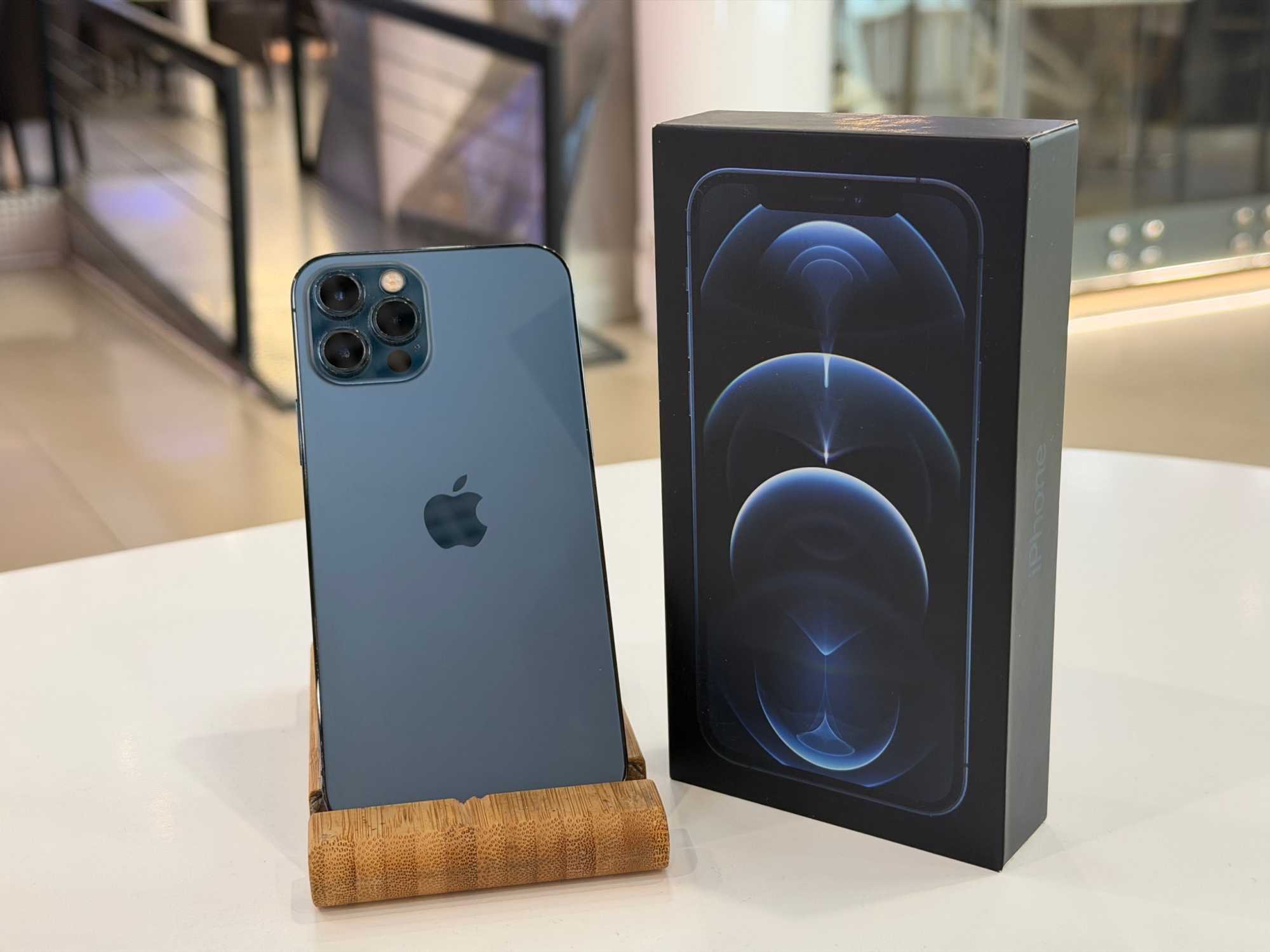 iPhone 12 Pro 512Gb Pacific Blue АКБ 100% imei354991552152888