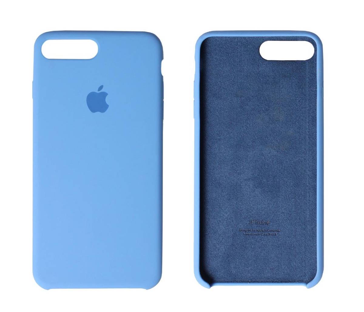 Чехол iPhone 7 Plus Silicone Case синий