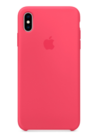 Чехол iPhone X/Xs Silicone Case малина