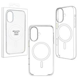 Чехол iPhone 16 Plus Clear Case MagSafe (прозрачный)
