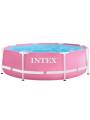 Каркасный бассейн Intex Pink Frame Pool 28290NP