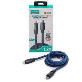 Кабель FaizFull FR194 Type-C - Type-C 100W 1,2m