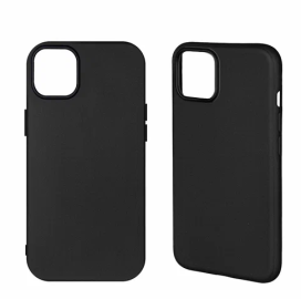 Чехол iPhone 15 черный матовый