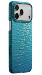 Чехол iPhone 17 Pro Pitaka Ultra-Slim Case Lucid Blue