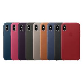 Чехол iPhone XR Leather Case 