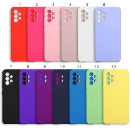 Чехол Samsung A32 Silicone Case белый