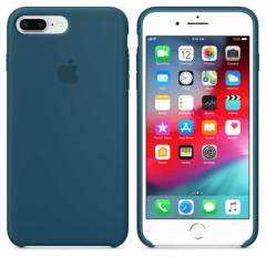 Чехол iPhone 7 Plus Silicone Case морская волна