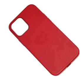 Чехол iPhone 12 Pro Max Leather Case Pink
