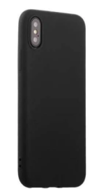 Чехол iPhone X черный матовый