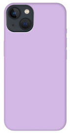 Чехол iPhone 14 Plus Silicon Case MagSafe без лого сиреневый
