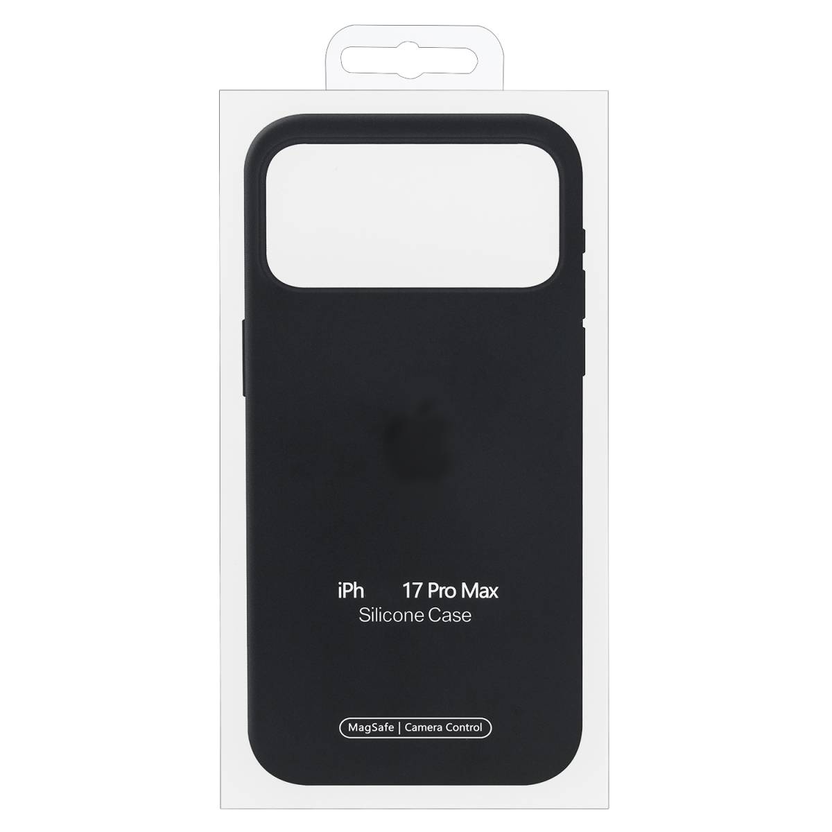 Чехол iPhone 17 Pro Max Silicone Case MagSafe Black