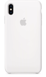Чехол iPhone X/Xs Silicone Case белый