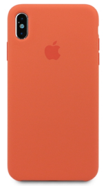 Чехол iPhone Xs Max Silicon Case морковь
