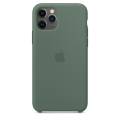 Чехол iPhone 11 Pro Silicon Case зеленая елка