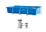 Каркасный бассейн Intex Rectangular Frame Pool 28274NP