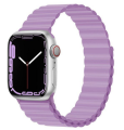 Ремешок для Apple Watch 42mm магнитный Silicone Purple