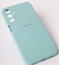 Чехол Samsung A15 Silicone Case мятный