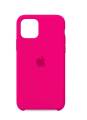 Чехол iPhone 11 Pro Silicon Case ярко розовый