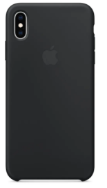 Чехол iPhone Xs Max Silicon Case черный