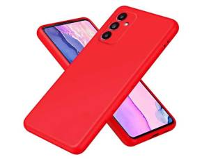 Чехол Samsung A05s Silicone Case красный