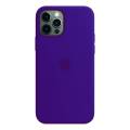 Чехол iPhone 12 Pro Max Silicon Case Plum