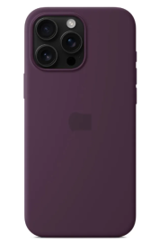 Чехол iPhone 16 Pro Silicone Case MagSafe Plum