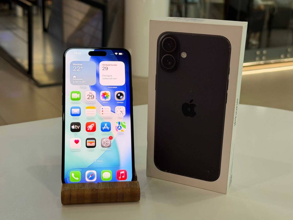 iPhone 16 Plus 128Gb Black АКБ 100% imei357684133955674