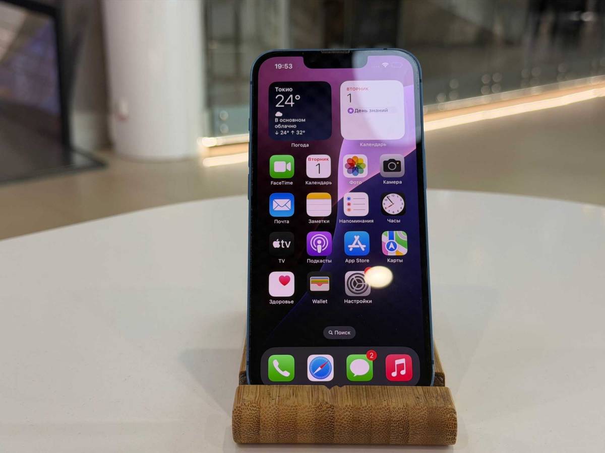 iPhone 13 128Gb Blue АКБ 81% imei355818459736225