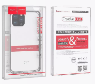 Чехол iPhone 15 Pro Hoco прозрачный