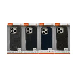 Чехол iPhone 16 Mossily Carbon MagSafe