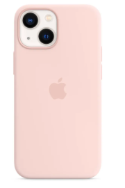 Чехол iPhone 13 mini Silicon Case MagSafe Chalk Pink