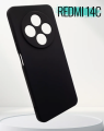 Чехол Xiaomi Redmi 14C Silicone Case черный