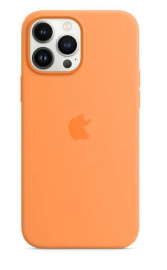 Чехол iPhone 13 Pro Max Silicone Case Оранжевый
